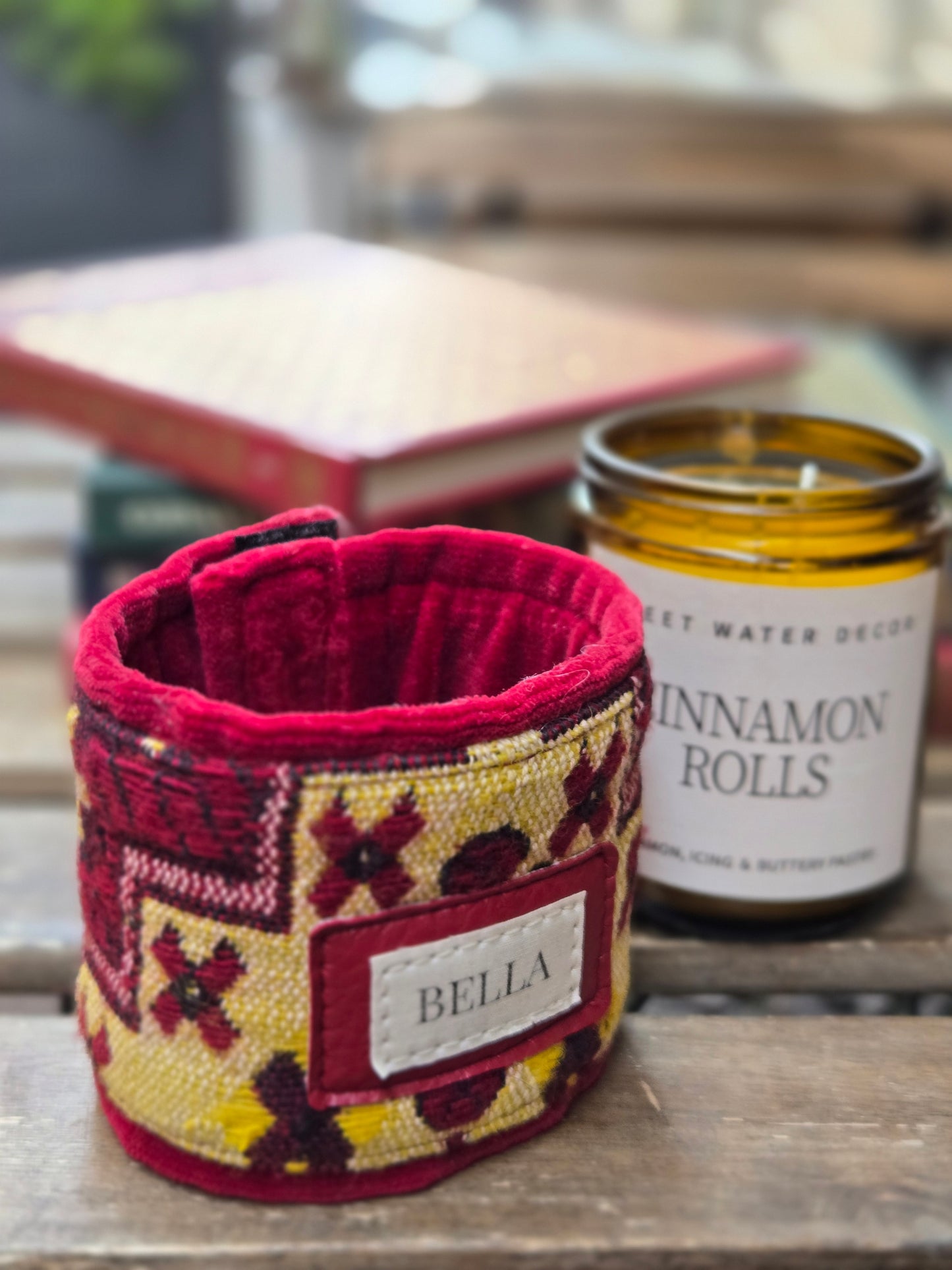 Candela Bella home dècor Rossa-gialla