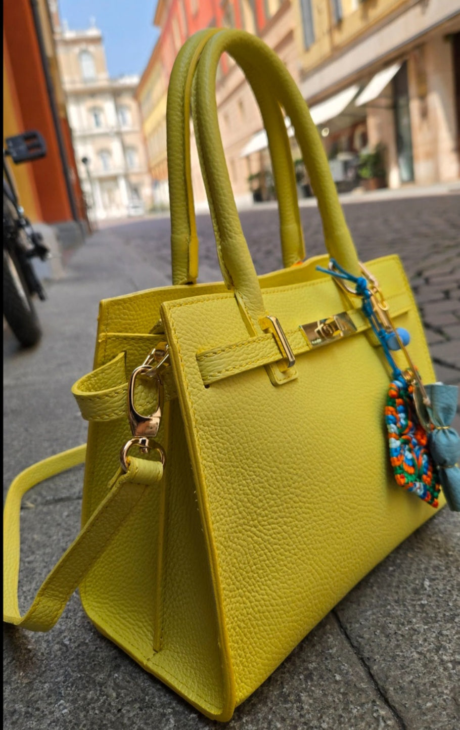 Jacqueline giallo limone mini