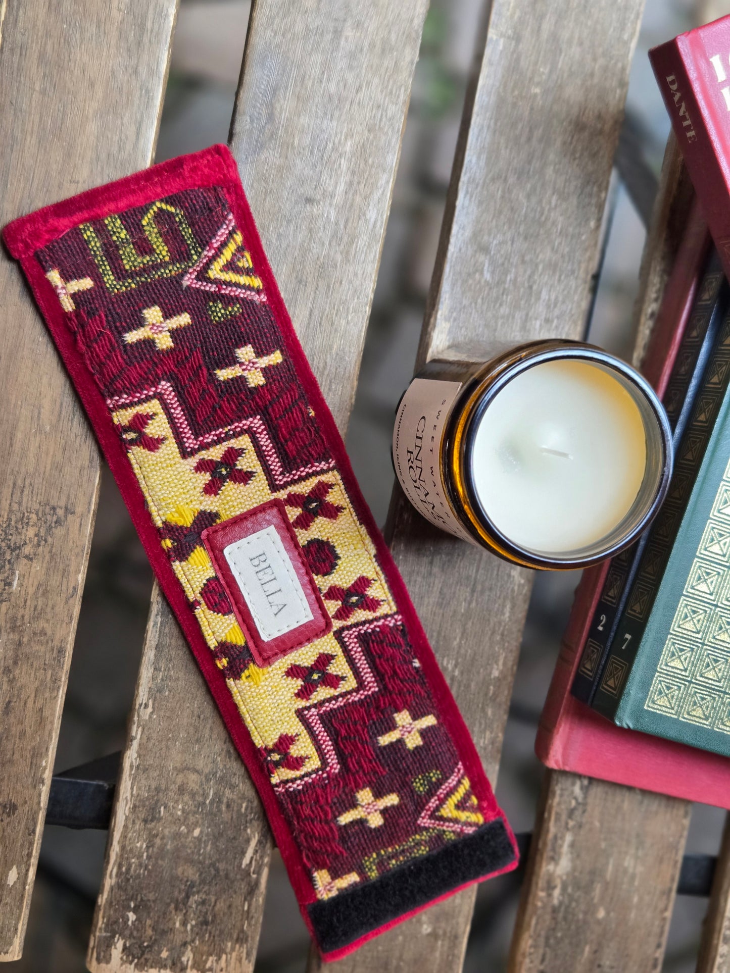 Candela Bella home dècor Rossa-gialla