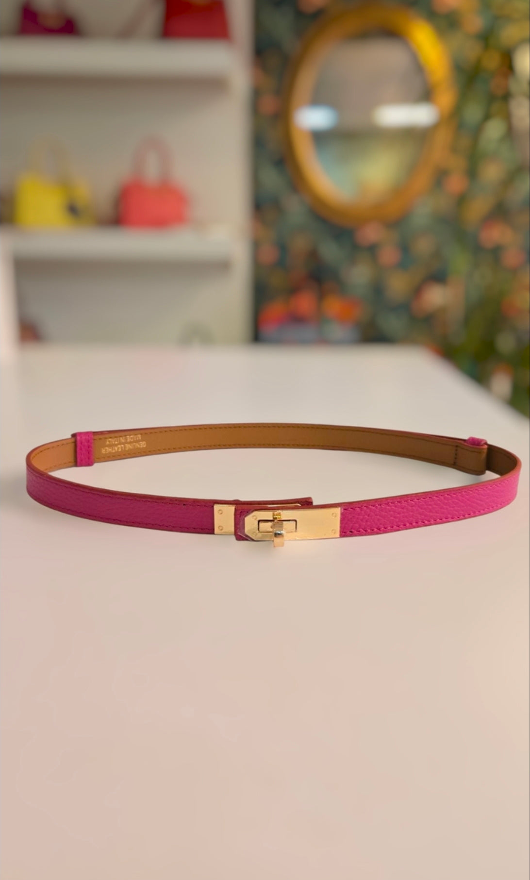 Cinturina Jacqueline in pelle