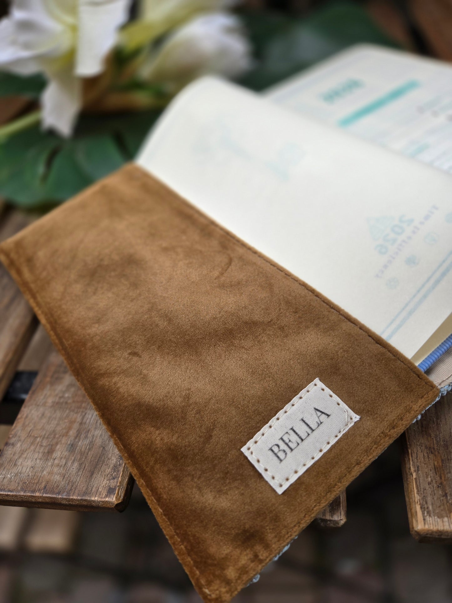 Bella agenda 2026 Oro - agenda con porta agenda
