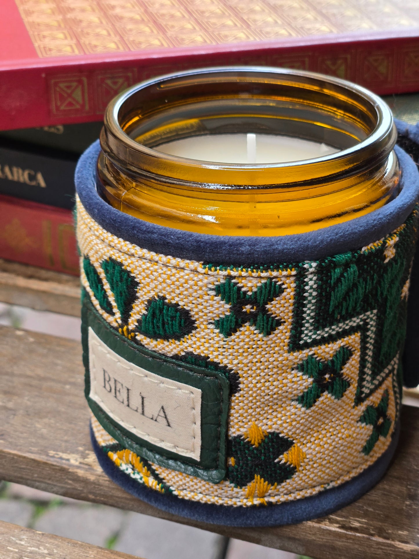 Candela Bella home décor Verde-gialla