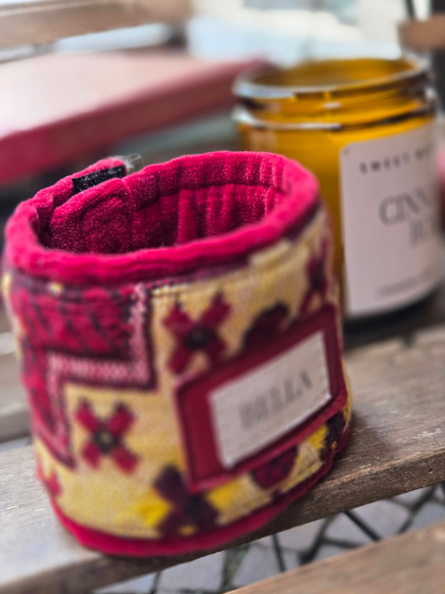 Candela Bella home dècor Rossa-gialla