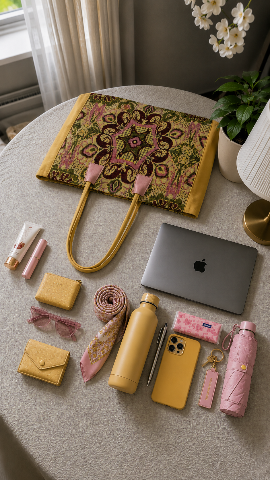 New Iris shopper gialla