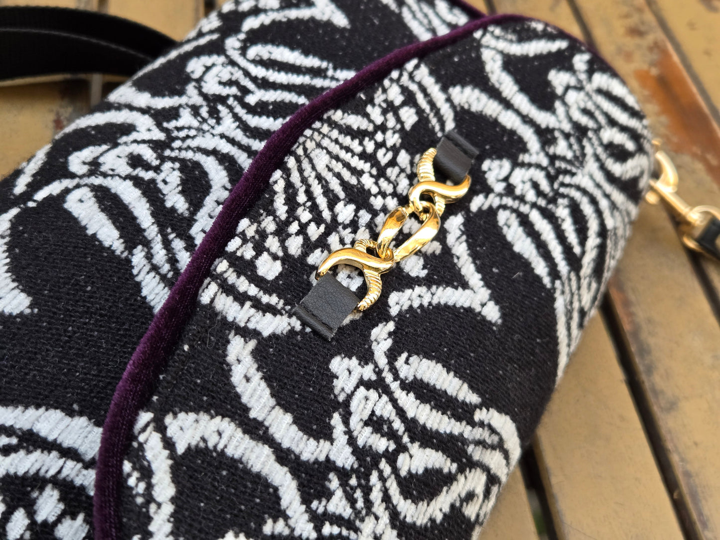 Clutch  Any Nera e bianca