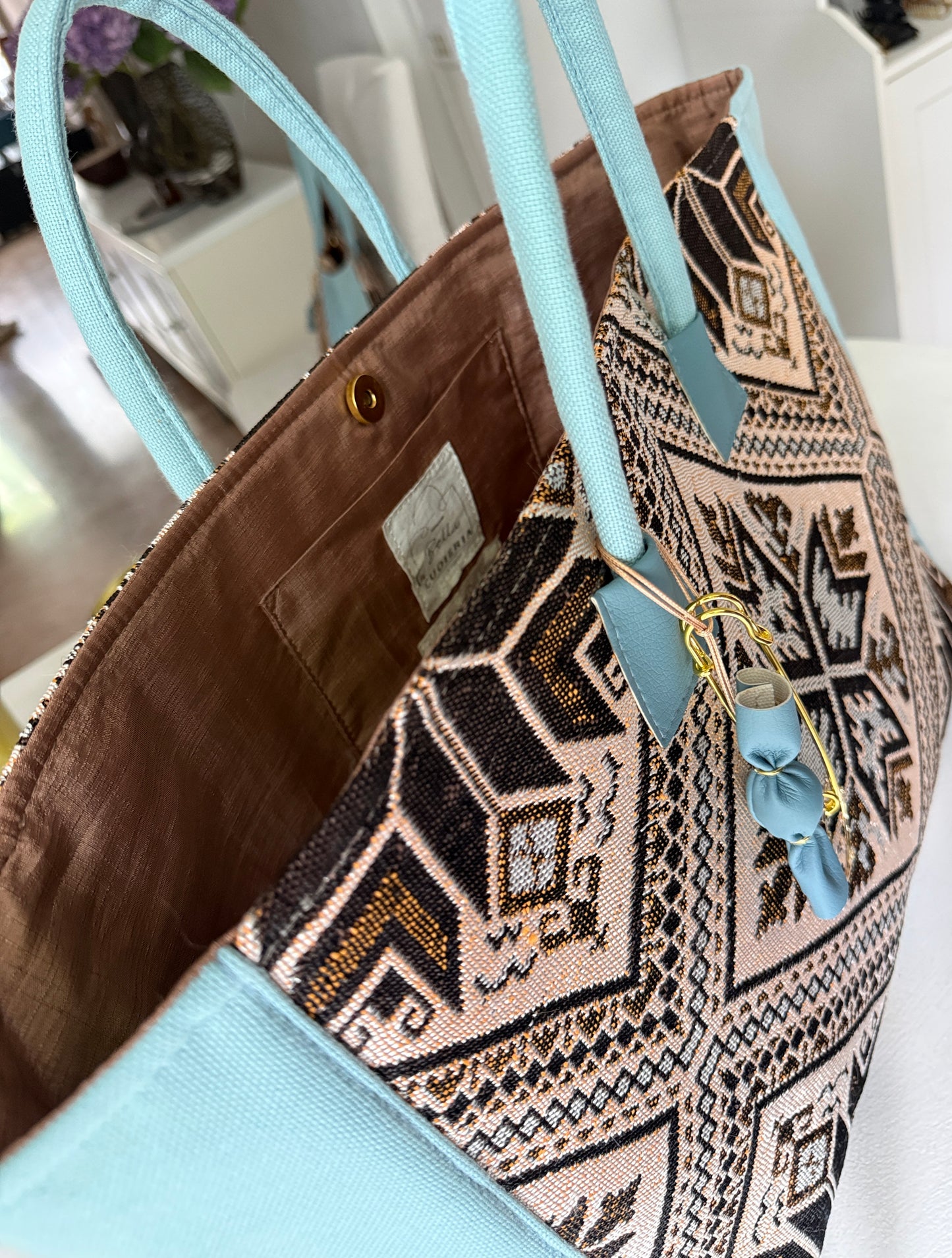 New Iris maxi azzurra