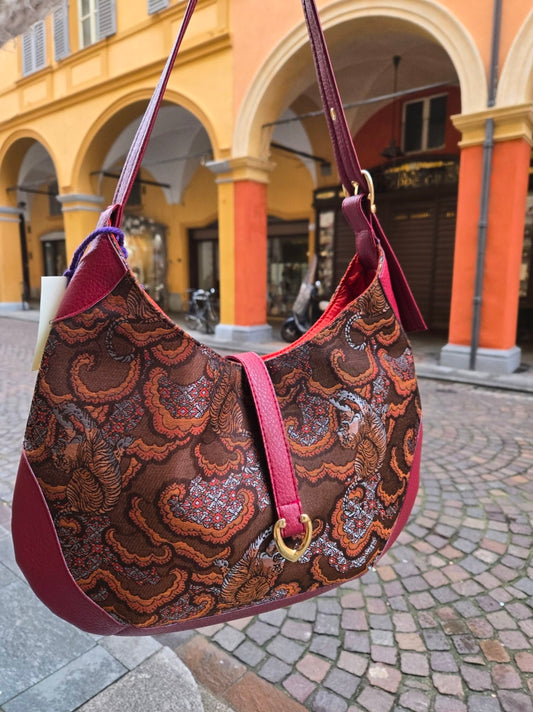 Luna bag rosso-arancio