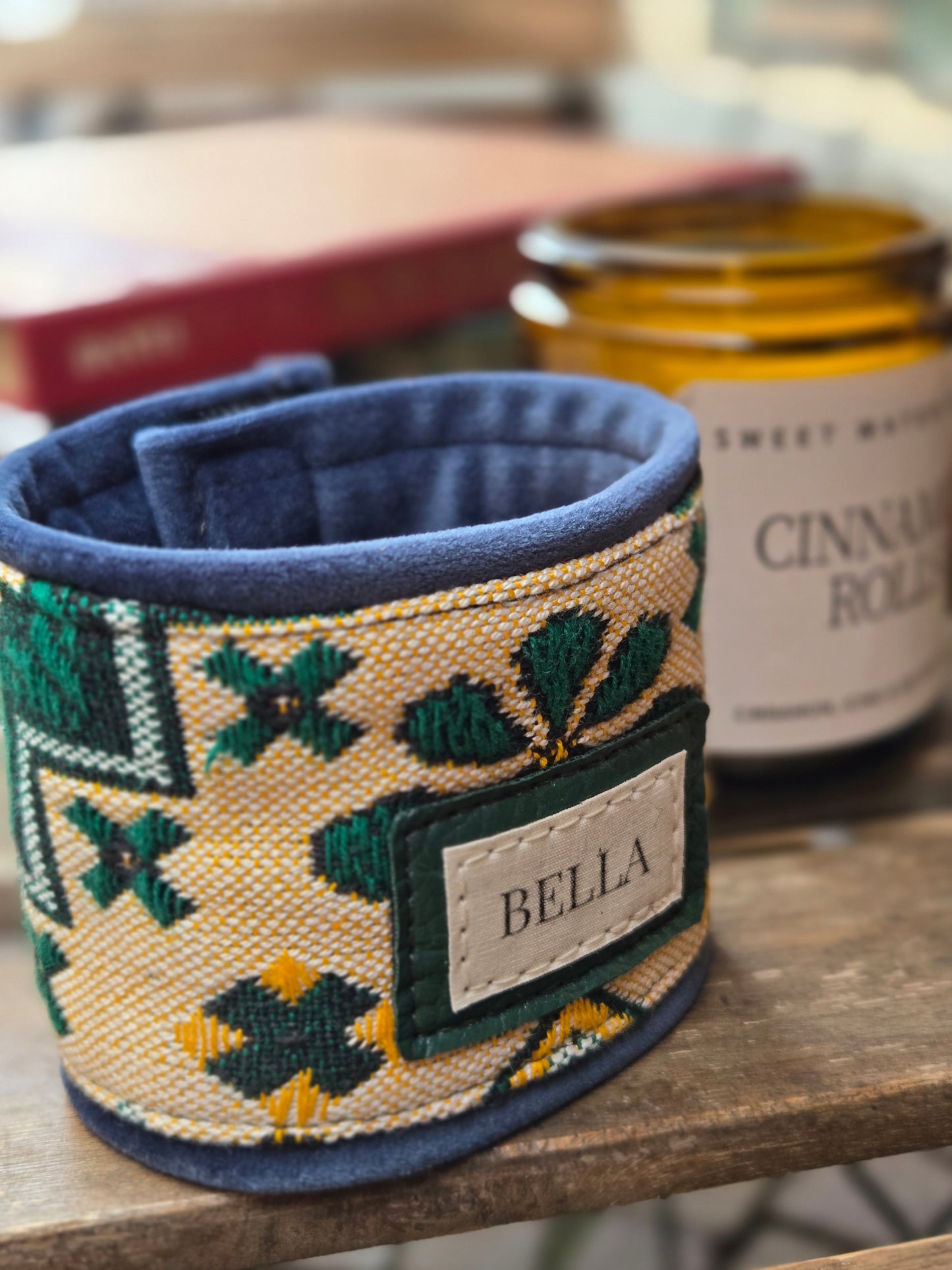 Candela Bella home décor Verde-gialla
