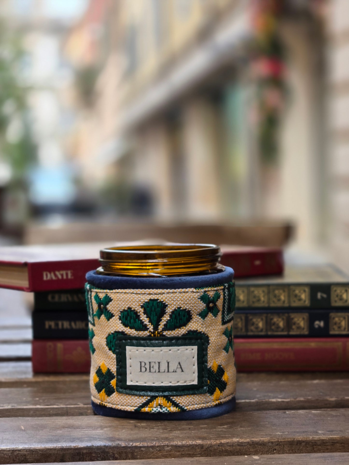Candela Bella home décor Verde-gialla