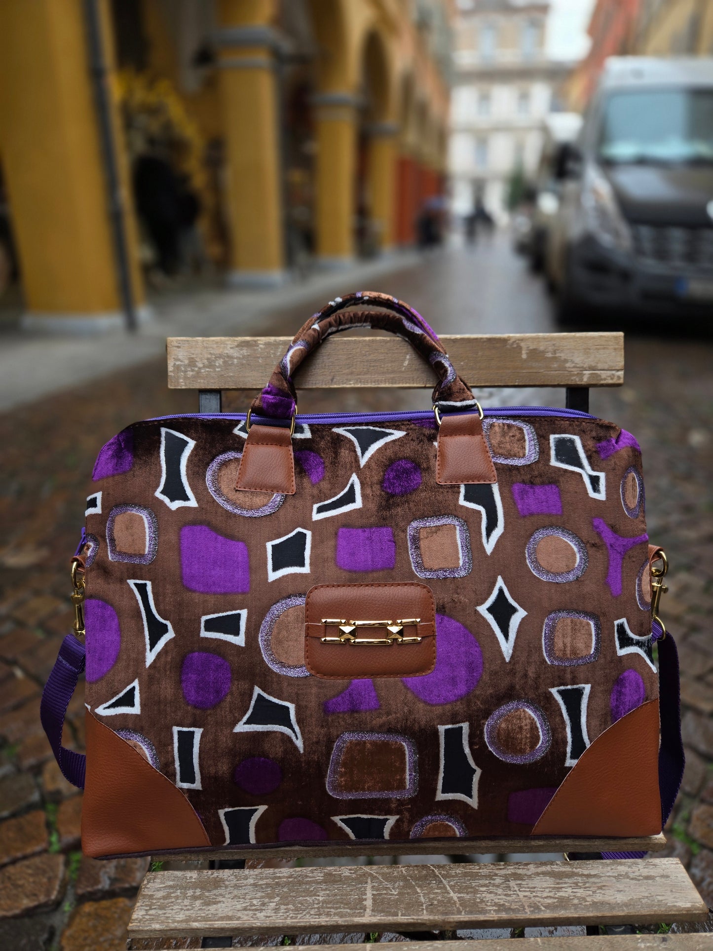 Bella Business bag Cairo Marrone