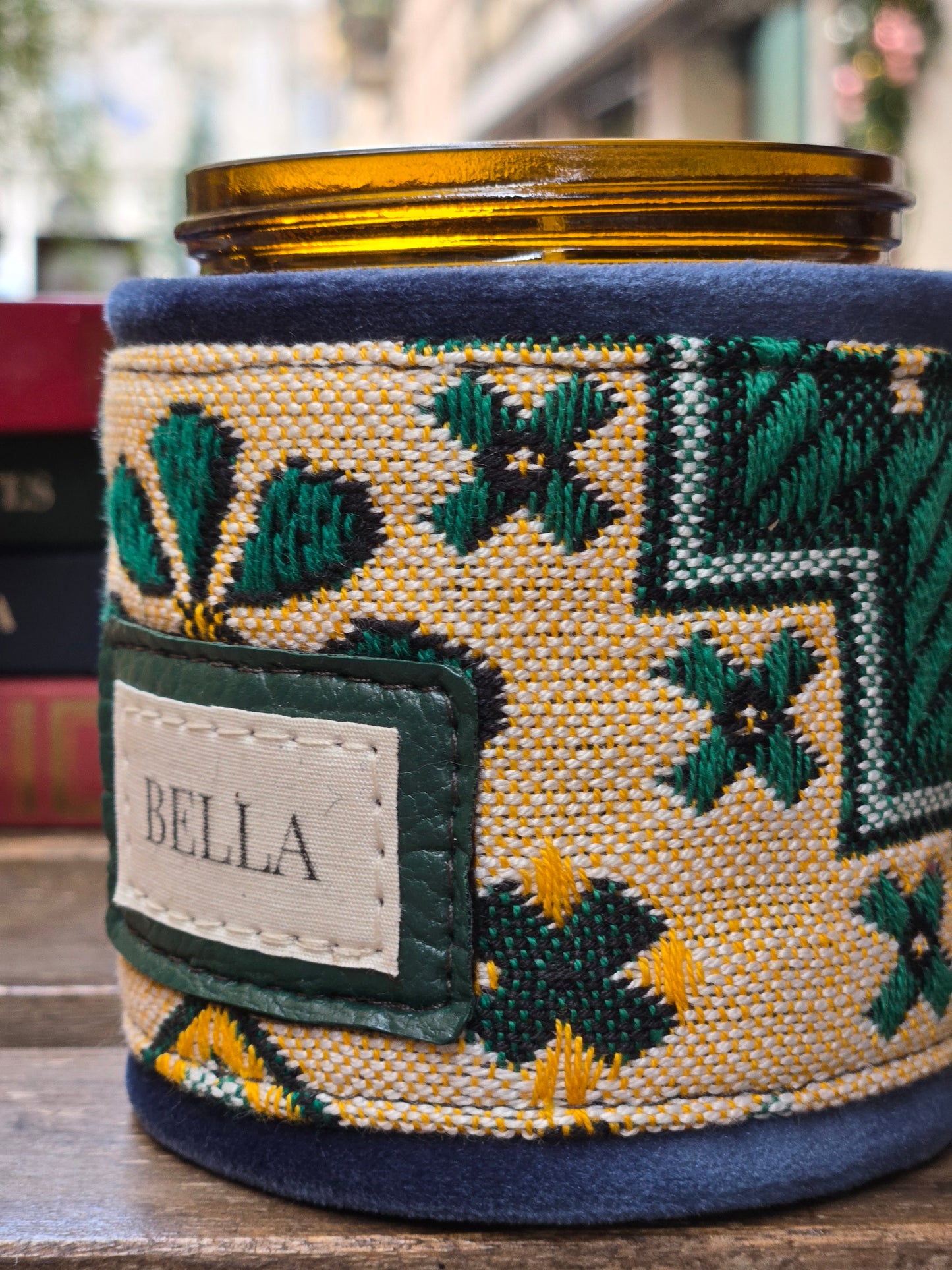 Candela Bella home décor Verde-gialla